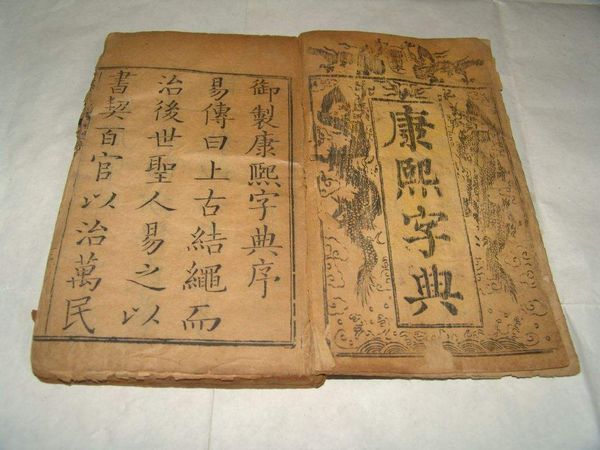 Figure 1: A Kangxi Dictionary. It was quite fascinating to read when I was a child.